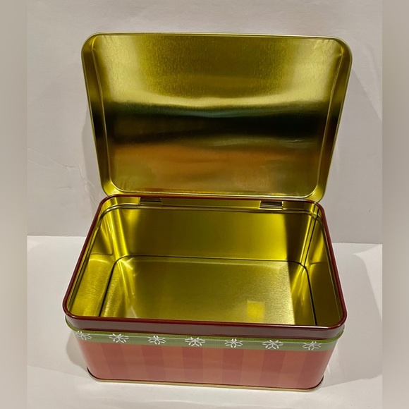 ☃️ Snowman Holiday Storage Tin - NWT - Picture 5 of 6